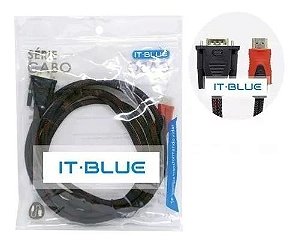 CABO VGA PARA HDMI 3M IT-BLUE LE-6619