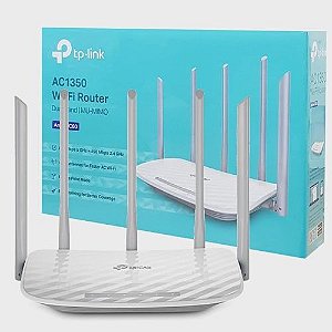 ROTEADOR WIRELESS DUAL BAND 2.4/5 GHz TP-LINK ARCHER C60 AC1350 BRANCO