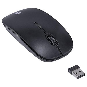 MOUSE SEM FIO FLAT 2.4GHZ 1200DPI VINIK DM100  PRETO