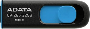 PEN DRIVE ADATA 32GB USB 3.1 UV-128 PRETO/AZUL