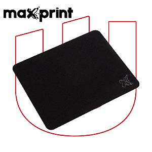 Mousepad 22x17.8cm Maxprint 60357-9 Preto