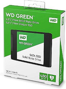 SSD WDGREEN 480GB SATAIII 2,5