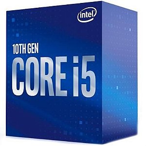 PROCESSADOR INTEL CORE I5-10400, 2.9GHZ (4.3GHZ MAX TURBO), CACHE 12MB, LGA 1200 - BX8070110400