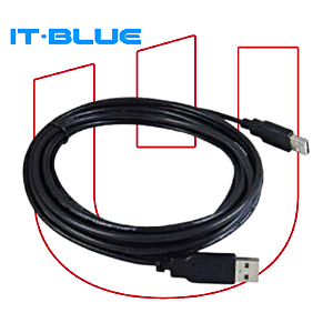 Cabo USB 3.0 USB 3.0 1,5M D-USB02 It-Blue