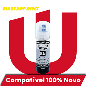 Tinta Compatível com Epson 504 544 Preto Corante Masterprint 70ml