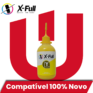 Tinta Compatível com HP Pro 8100 8600 Amarelo Pigmentada Xfull 100ml