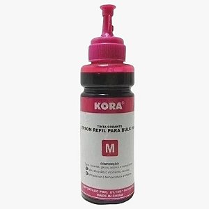 REFIL DE TNTA COMPATÍVEL COM HP VIVERA CORANTE MAGENTA KORA 100ML