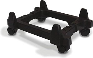 SUPORTE COM RODAS AJUSTÁVEL PARA CPU OU NOBREAKS FORCE LINE 4624 PRETO
