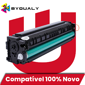 Toner Compatível com HP CF401X CF501X Ciano Byqualy 2.3K