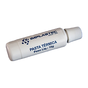 PASTA TÉRMICA BRANCA PAPT1050 IMPLASTEC 10G