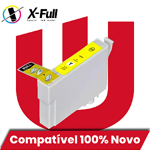 Cartucho de Tinta Compatível com Epson T1334 Amarelo Xfull 10ml