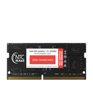 MEMÓRIA RAM NTC 16GB DDR4 2666MHZ NOTEBOOK NTCKF2666ND4-16GB