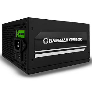 FONTE DE ALIMENTAÇÃO ATX 600W 80 PLUS PFC ATIVO GS600 GAMEMAX