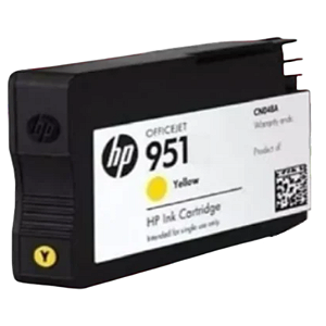 CARTUCHO DE TINTA ORIGINAL HP 951 AMARELO 8ML