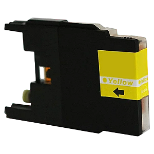 CARTUCHO DE TINTA COMPATÍVEL COM BROTHER BLC73 BLC75 BLC1240 AMARELO 13ML