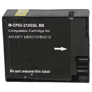 CARTUCHO DE TINTA COMPATÍVEL COM CANON PGI2100XL PRETO 80ML