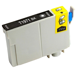 CARTUCHO DE TINTA COMPATÍVEL COM EPSON T1971 PRETO 15ML