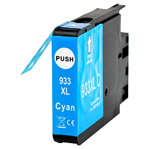 CARTUCHO DE TINTA COMPATÍVEL COM HP 933XL CIANO 13ML