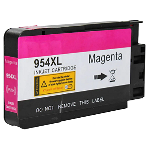 CARTUCHO DE TINTA COMPATÍVEL COM HP 954XL MAGENTA 25ML