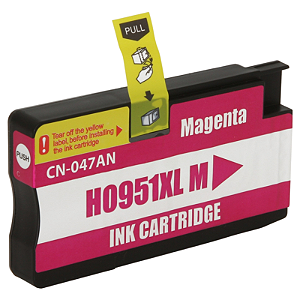 CARTUCHO DE TINTA COMPATÍVEL COM HP 951XL MAGENTA 20ML