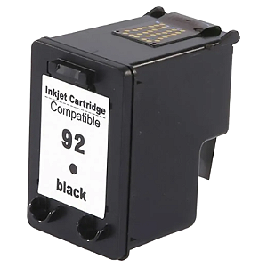 CARTUCHO DE TINTA COMPATÍVEL COM HP 92 PRETO MICROJET 8ML
