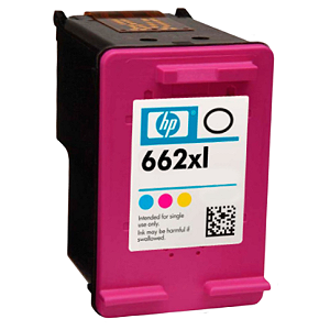CARTUCHO DE TINTA ORIGINAL HP 662XL COLORIDO 8ML