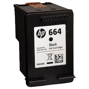 CARTUCHO DE TINTA ORIGINAL HP 664 PRETO 2ML