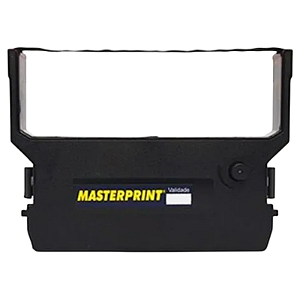 FITA MATRICIAL COMPATÍVEL COM EPSON ERC 03 PRETO MASTERPRINT 12,5MMx7M COM 4 UNIDADES