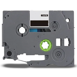 FITA ROTULADORA COMPATÍVEL BROTHER TZC-365 BRANCO/PRETO X-FULL 36MMx8M