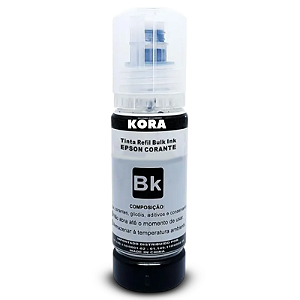 TINTA COMPATÍVEL EPSON T574 CORANTE PRETO KORA 70ML