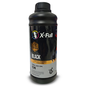 TINTA COMPATÍVEL CANON UNIVERSAL CORANTE PRETO X-FULL 1L