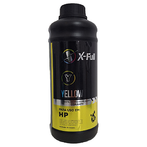 TINTA COMPATÍVEL HP PRO 8100 8600 CORANTE AMARELO X-FULL 1L
