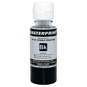 TINTA COMPATÍVEL HP GT53 CORANTE PRETO MASTERPRINT 70ML