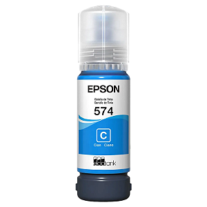 TINTA ORIGINAL EPSON T574 L8050 CORANTE CIANO 70ML