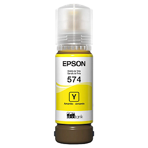 TINTA ORIGINAL EPSON T574 L8050 CORANTE AMARELO 70ML