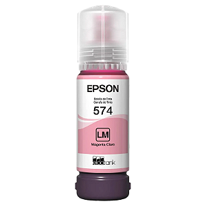TINTA ORIGINAL EPSON T574 L8050 CORANTE MAGENTE CLARO 70ML
