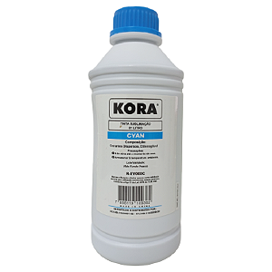 TINTA COMPATÍVEL EPSON UNIVERSAL SUBLIMÁTICA CIANO KORA 1L