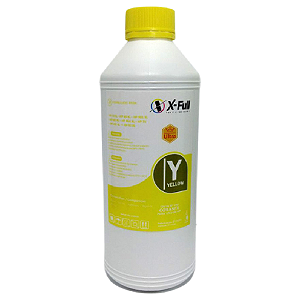 TINTA COMPATÍVEL HP UNIVERSAL CORANTE AMARELO X-FULL 1L
