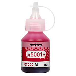 TINTA ORIGINAL BROTHER BT5001 PIGMENTADA MAGENTA 48,8ML