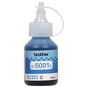 TINTA ORIGINAL BROTHER BT5001 PIGMENTADA CIANO 48,8ML