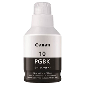 TINTA ORIGINAL CANON GL10 PIGMENTADA PRETO 170ML