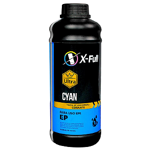 TINTA COMPATÍVEL EPSON UNIVERSAL CORANTE CIANO X-FULL 1L