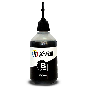 TINTA COMPATÍVEL UNIVERSAL PRETO CORANTE X-FULL 100ML