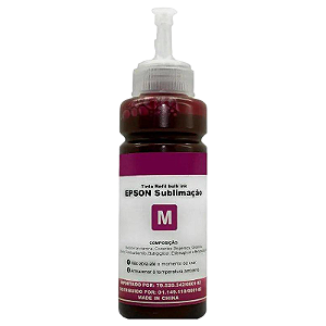 TINTA COMPATÍVEL EPSON UNIVERSAL SUBLIMÁTICA MAGENTA MASTERPRINT 100ML