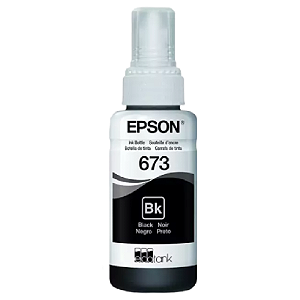TINTA ORIGINAL EPSON T673 CORANTE PRETO 70ML