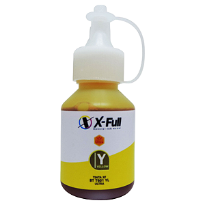 TINTA COMPATÍVEL BROTHER T601 PIGMENTADA AMARELO X-FULL 50ML