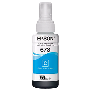 TINTA ORIGINAL EPSON T673 CORANTE CIANO 70ML