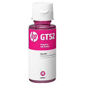 TINTA ORIGINAL HP GT52 CORANTE MAGENTA 70ML