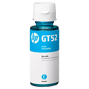 TINTA ORIGINAL HP GT52 CORANTE CIANO 70ML