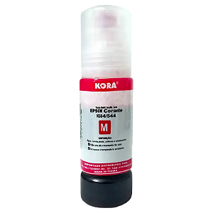 TINTA COMPATÍVEL EPSON T504 T544 CORANTE MAGENTA KORA 70ML